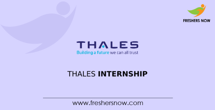 Thales Internship