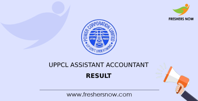 UPPCL Assistant Accountant Result
