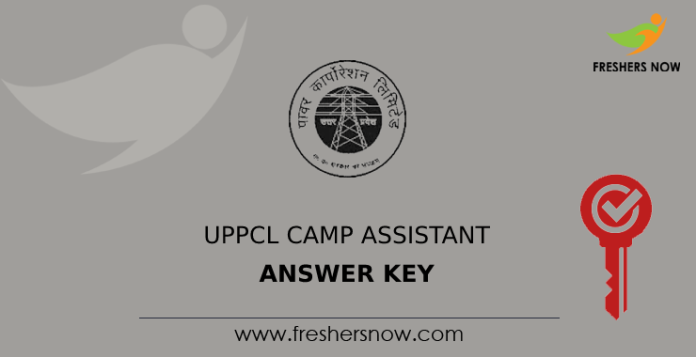 UPPCL Camp Assistant Answer Key