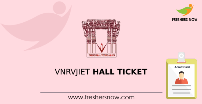 VNRVJIET Hall Ticket