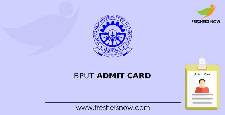 BPUT Admit Card 2022 Released Check Sem Exam Dates