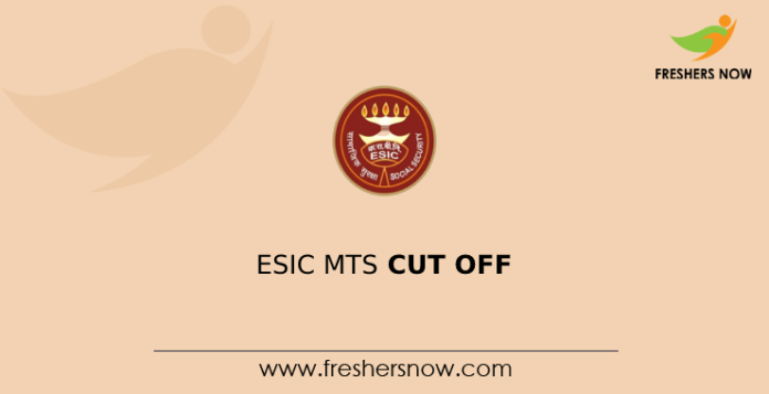 ESIC MTS Cut Off