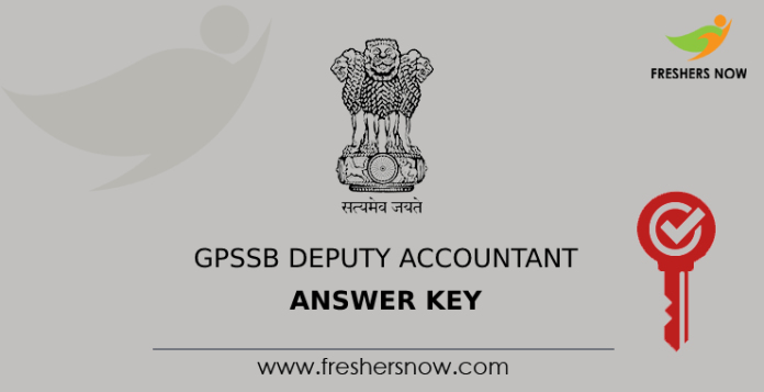 GPSSB Deputy Accountant Answer Key