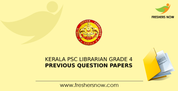 Kerala PSC Librarian Grade 4 Previous Question Papers-min