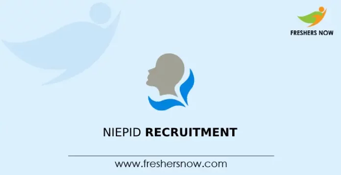 NIEPID Recruitment