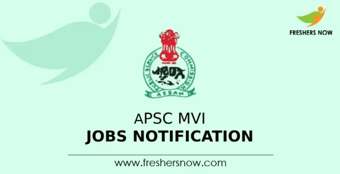 PSC MVI Jobs Notification