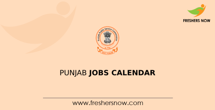 Punjab Jobs Calendar
