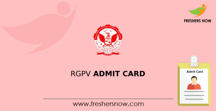 RGPV Admit Card