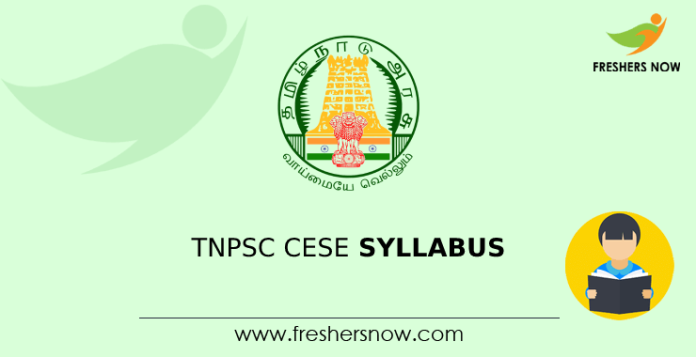 TNPSC CESE Syllabus