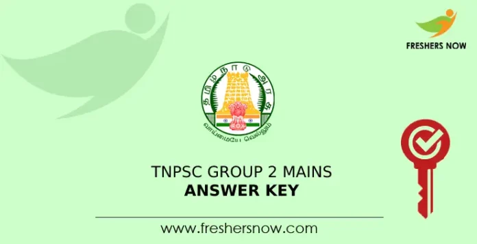 TNPSC Group 2 Mains Answer Key