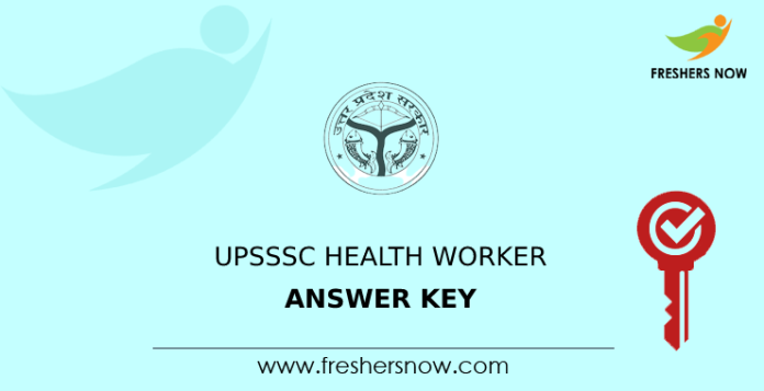 UPSSSC Health Worker Answer Key