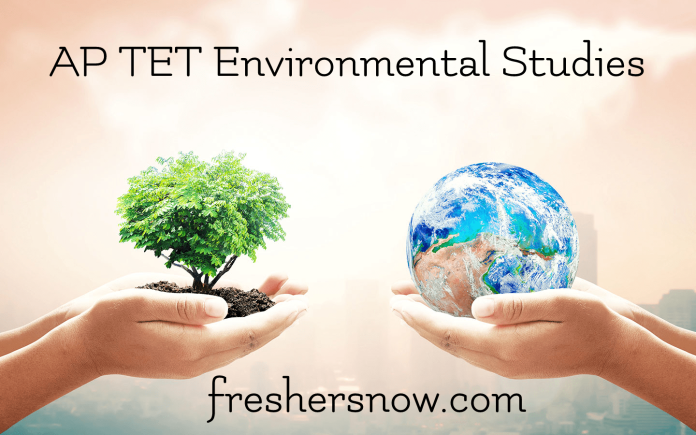 AP TET Environmental Studies MCQ