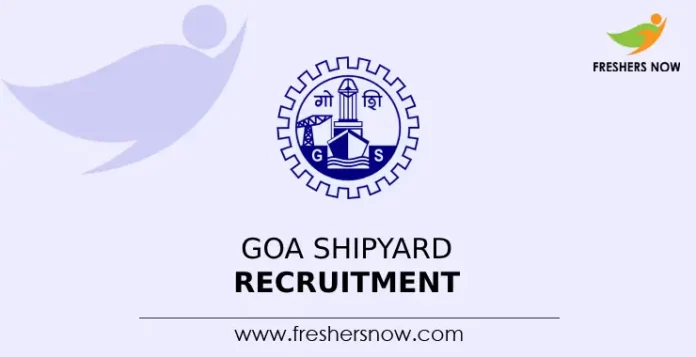 Goa Shipyard Recruitment