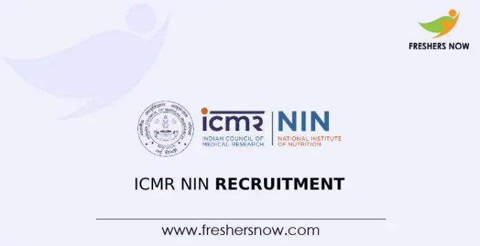 ICMR NIN Recruitment