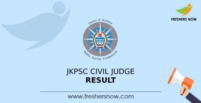 JKPSC Civil Judge Result 2023