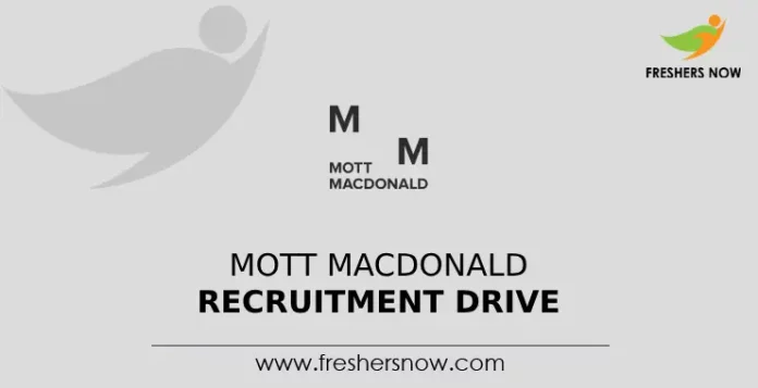 Mott Macdonald recruitment drive