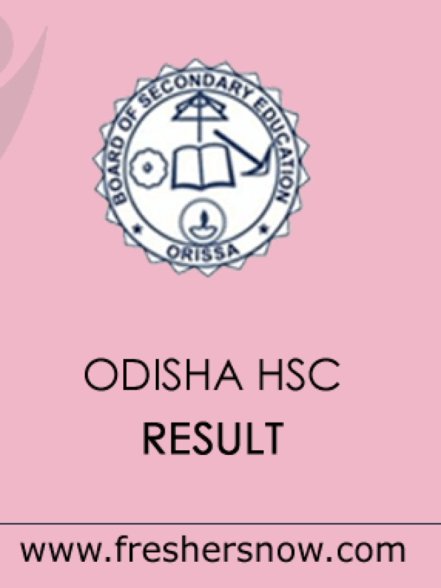 Odisha HSC Result 2022 Release Date