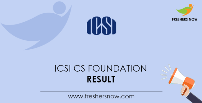 ICSI-CS-Foundation-Result