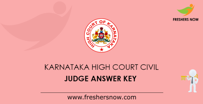 Karnataka-High-Court-Civil-Judge-Answer-Key