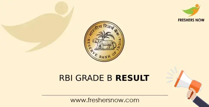 RBI Grade B Result