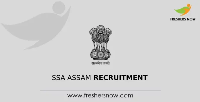 SSA Assam Recruitment