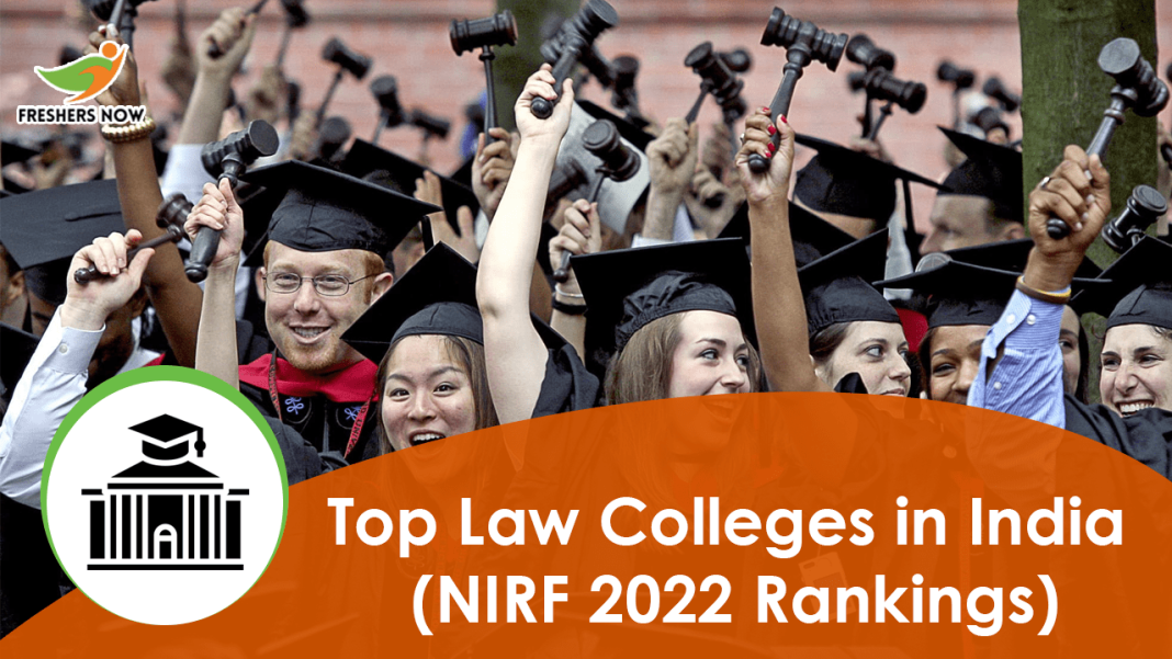 Top 30 Law Colleges In India Nirf 2022 Rankings