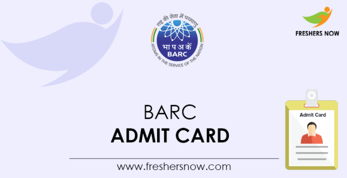 BARC-Admit-Card