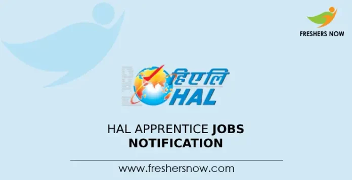 HAL Apprentice Jobs Notification 2024