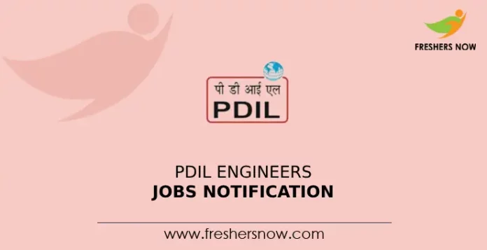 PDIL Engineers Jobs Notification
