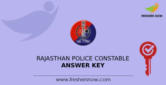 Rajasthan Police Constable Answer Key