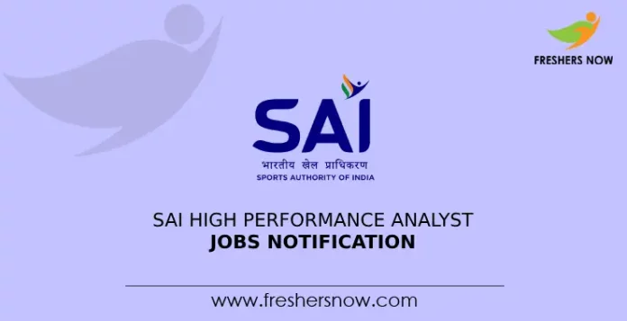 SAI High Performance Analyst Jobs Notification