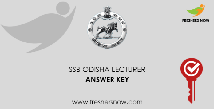 SSB-Odisha-Lecturer-Answer-Key