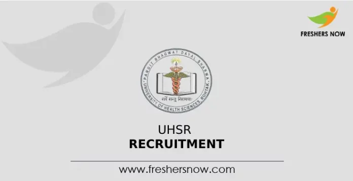 UHSR Recruitment