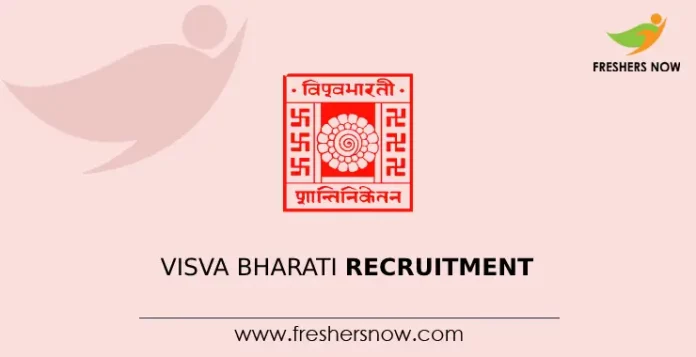 Visva Bharati Recruitment