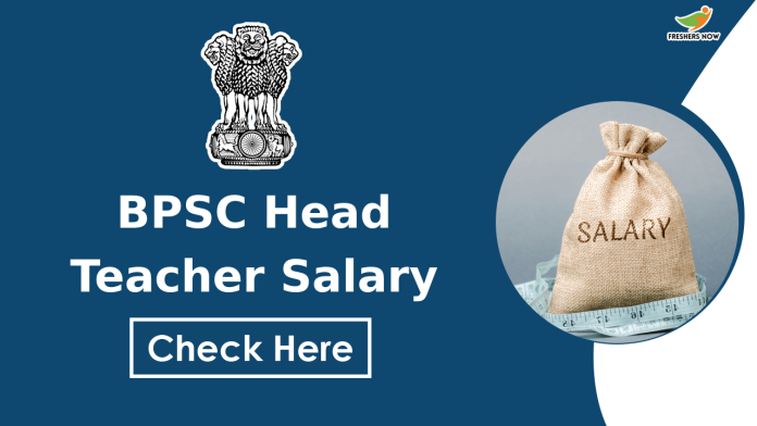 BPSC Head Teacher Salary