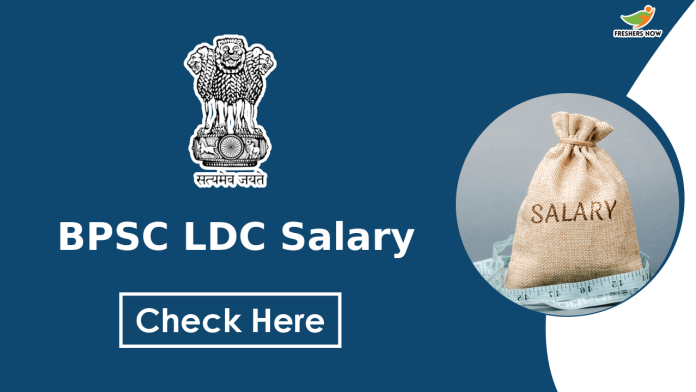 BPSC LDC Salary