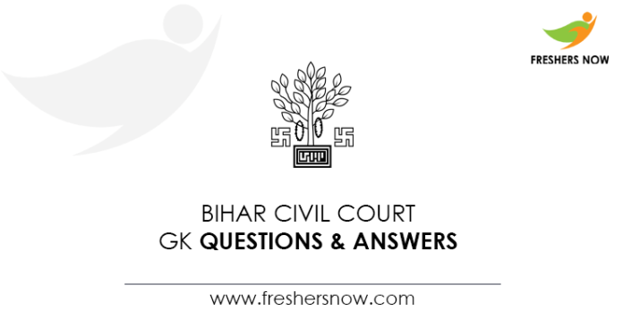 Bihar-Civil-Court-GK-Questions-&-Answers