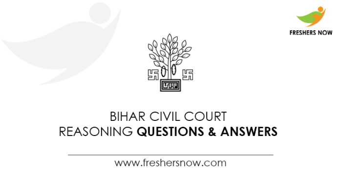 Bihar-Civil-Court-Reasoning-Questions-&-Answers