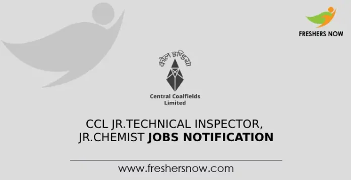CCL Jr.Technical Inspector, Jr.Chemist Jobs Notification