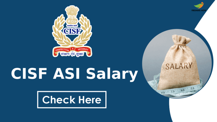 CISF ASI Salary