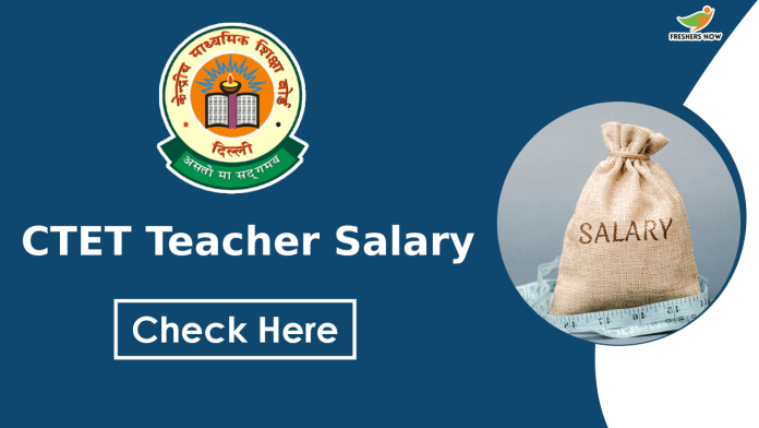 CTET Teacher Salary