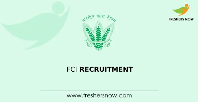 FCI Recruitment