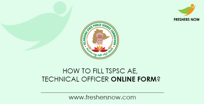 How-to-Fill-TSPSC-AE,-Technical-Officer-Online-Form