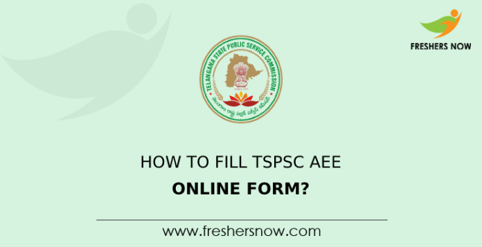 How to Fill TSPSC AEE Online Form