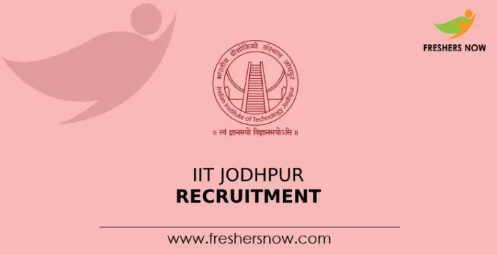 IIT Jodhpur Recruitment