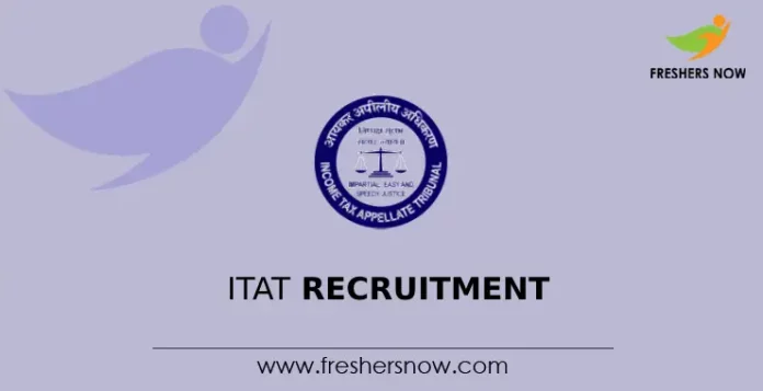 ITAT Recruitment