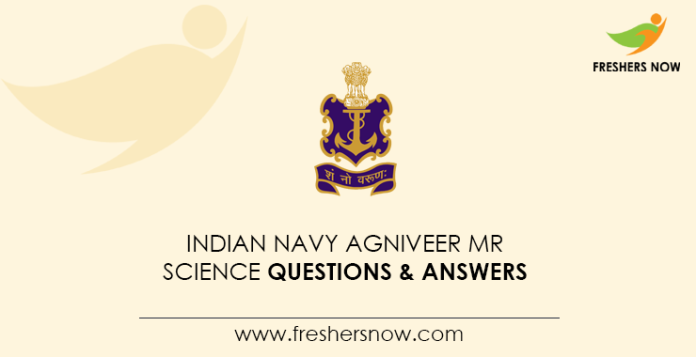 Indian-Navy-Agniveer-MR-Science-Questions-&-Answers