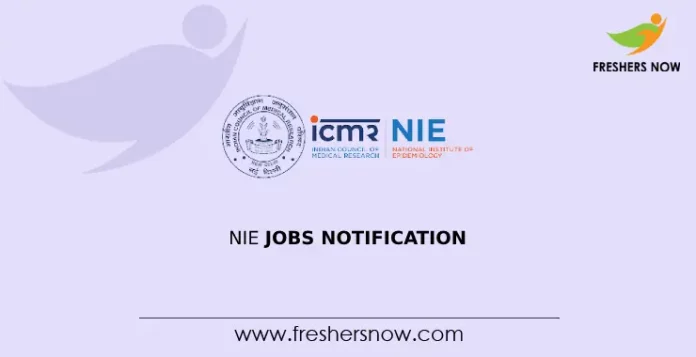 NIE Jobs Notification