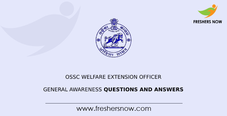 ossc-welfare-extension-officer-general-awareness-questions-answers