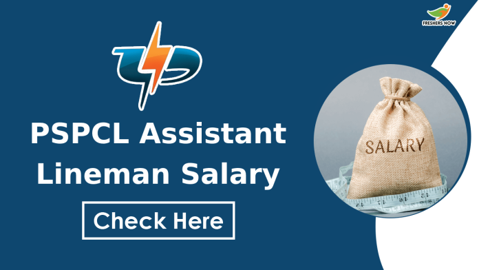 PSPCL Assistant Lineman Salary